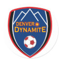 Denver Dynamite Logo Sticker by denverdynamite Denver Dynamite Logo Sticker
