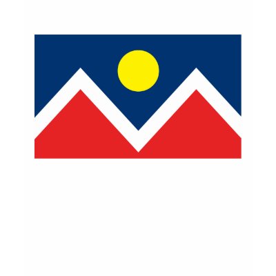 Denver Flag T-shirt by FlagTshirts