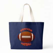 DENVER FOOTBALL CANVAS BAGS