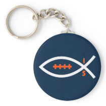 Denver Football keychains