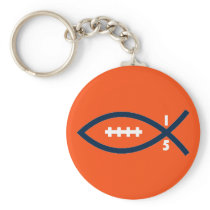 Denver Football keychains