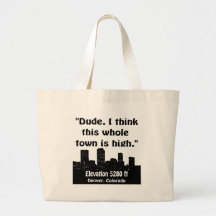 Denver High Town Canvas Bag