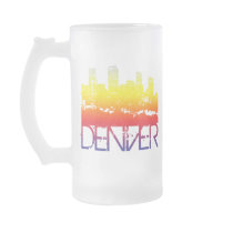 Denver Skyline Coffee Mugs
