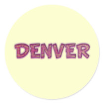 DENVER stickers by dgpaulart DENVER stickers