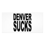 Denver Sucks Personalized Photo Card