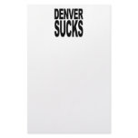 Denver Sucks Custom Stationery