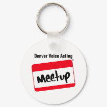 Denver Voice Acting Meetup Keychain