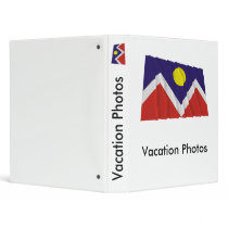 Denver Waving Flag Binder