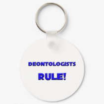 Deontologists Rule! keychains by professions Deontologists Rule! keychains