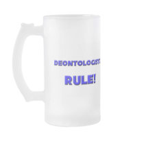 Deontologists Rule! mugs