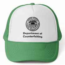Department of Counterfeiting hats