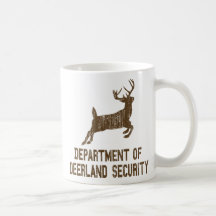 Department of Deerland Security Coffee Mug