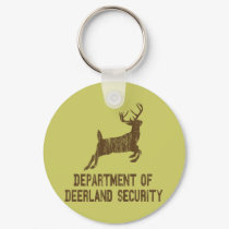 Department of Deerland Security keychains