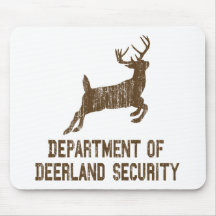 Department of Deerland Security Mouse Pad