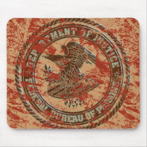 Department of Justice (blood) - Mousepad
