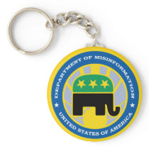 Department of Misinformation Key Chains
