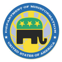 Department of Misinformation Sticker