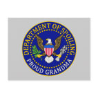 Department of Spoiling - Proud Grandma Postcard