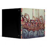 Departure of a Boat for the Crusades, Vinyl Binder