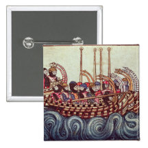 Departure of a Boat for the Crusades, Pinback Button