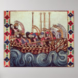 Departure of a Boat for the Crusades, posters