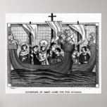 Departure of St. Louis for the Crusade Posters