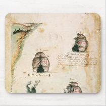 Departure of Vasco da Gama Mouse Pads