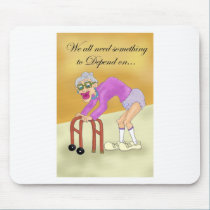 Depend on Me mousepads