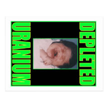 Deplated Uranium #2 Postcard