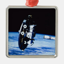 Deployment of a Satellite Christmas Ornaments