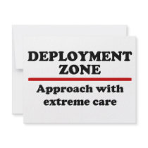 Deployment Zone invitations by marriedtothearmy Deployment Zone invitations