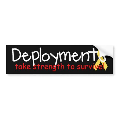 Deployments take strength