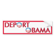 Deport Obama bumper stickers