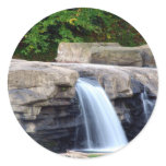 Depot Creek Falls Round Sticker