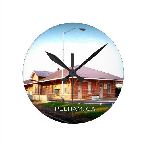 DEPOT - Pelham, Georgia Clock