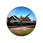 DEPOT - Thomasville, Georgia Round Clocks