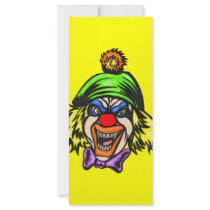 Depraved Evil Clown Custom Rack Card
