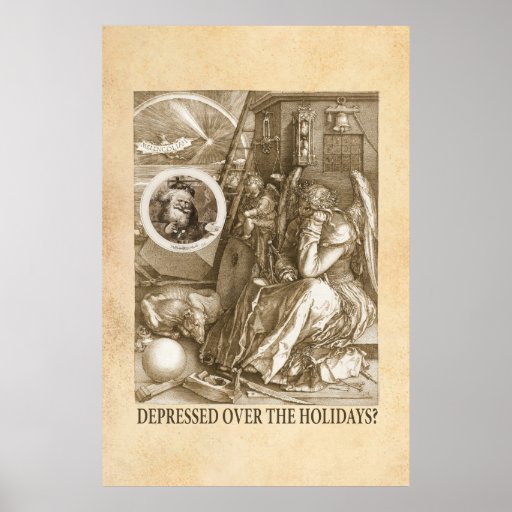Depressed Over the Holidays? Print