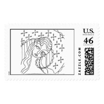 Depressed postage