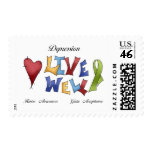 Depression Awareness postage