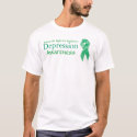 Depression Awareness Ribbon t-shirts