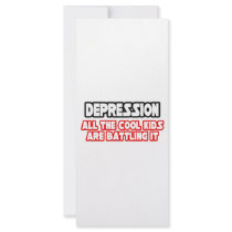 Depression...Cool Kids rack cards by Depression_Shirts Depression...Cool Kids rack cards