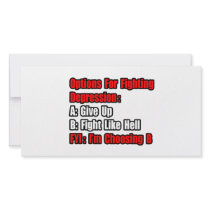 Depression Fighting Options photo cards