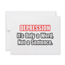 Depression...Not a Sentence invitations