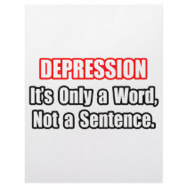 Depression...Not a Sentence letterhead
