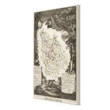 Dept Of Vienna Gallery Wrapped Canvas