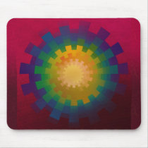 Depth mandala mousepads by brookhouse Depth mandala mousepads