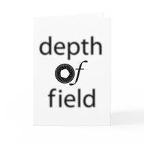 Depth of Field Greeting Card