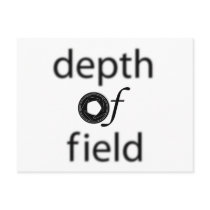 Depth of Field Postcard