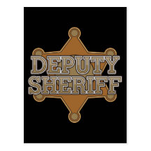 Deputy Sheriff Postcard